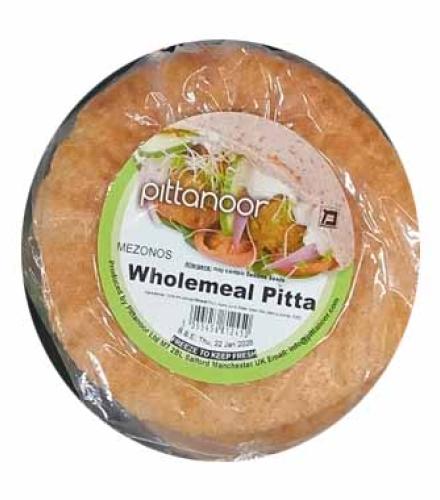 Pitta Bread - PITANOOR PITTA WHOLEWHEAT X5