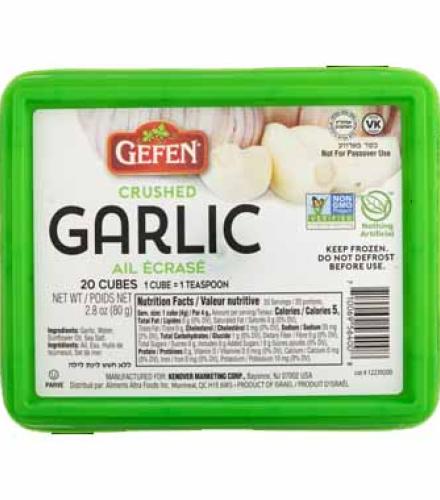 GE. CRUSHED GARLIC