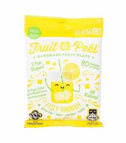 Candy - Fruit a Peel Zesty Lemonade Fruit Flats 26g K/P