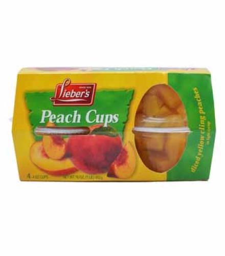 LIE. PEACH CUPS X4 K/P