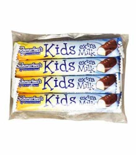 Chocolate - SCHMERLING'S  KIDS EXTRA MILK X 4    92 G K/P