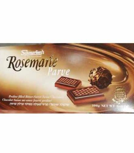 chocolate - Schmerling's Chocolat Rosemarie Parve  100 g K/P