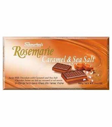 Chocolate - Schmerling's Swiss Chocolate Caramel & Sea Salt 100 g K/P
