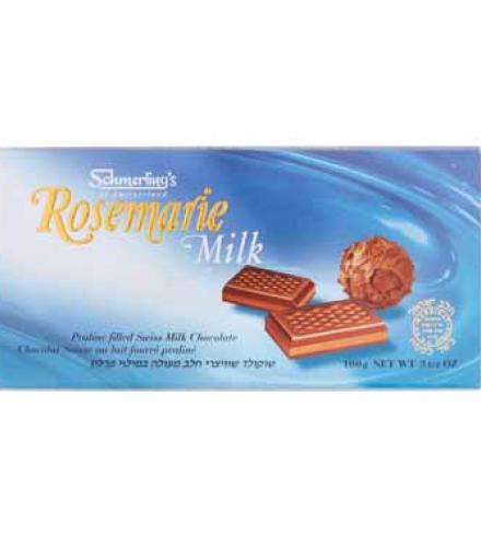  Chocolate - Schmerlings Rosemarie Milk Chocolate 100G K/P
