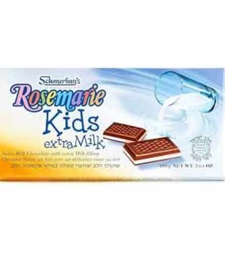 Chocolate - Schmerling's Rosemarie Swiss Milk Chocolate Split - 3.5oz  100 g K/P