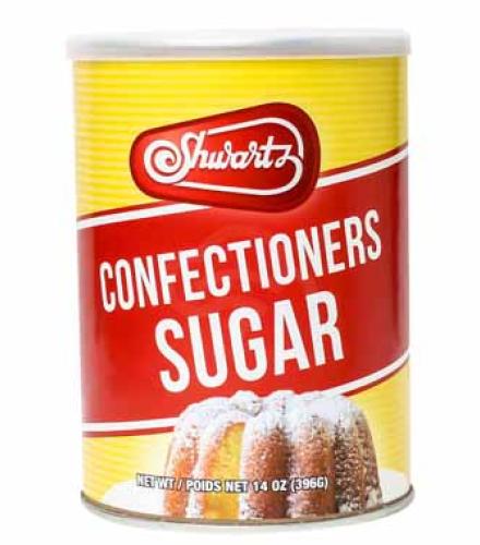 SHWARTZ CONFECTION SUGAR 396 G K/P