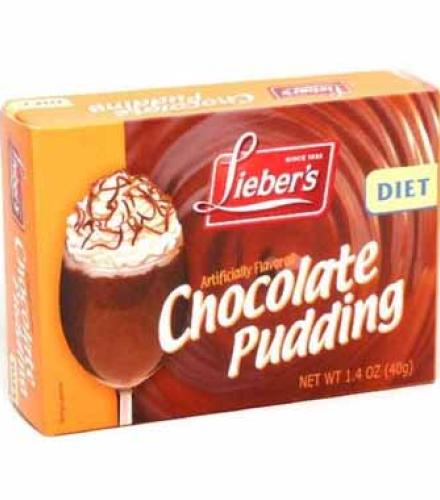Chocolate Pudding  - DIET CHOCOLATE PUDDING LIEBERS 40g K/P