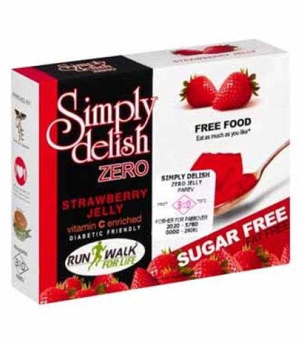 Jelly  - Jelly Strawberry Simply Delish S/f 7.5gr K/P