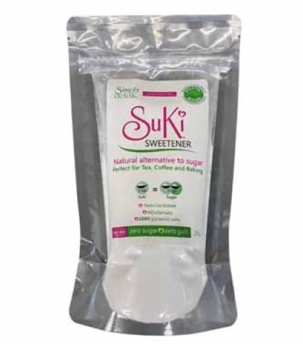 Sugar - SWEETENER - SUKI SWEETENER SIMPLY DELISH ZERO SUGAR ZERO GUILT 250g K/P