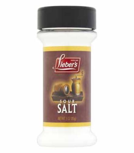 Salt - Sour Salt Lieber's 3.5 Oz K/P