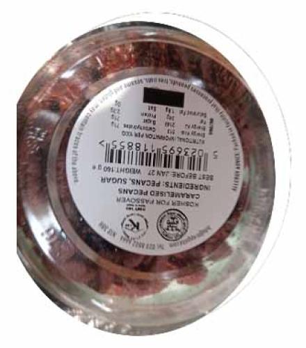 PECANS - CARMELISED PECANS P TROP. K/P