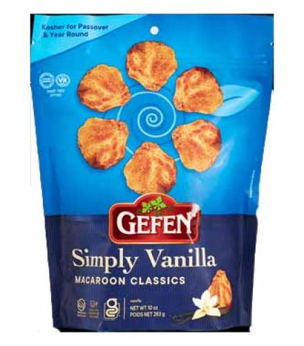 Macaroons - Macaroons Vanilla Pouch 10Oz Gefen K/P