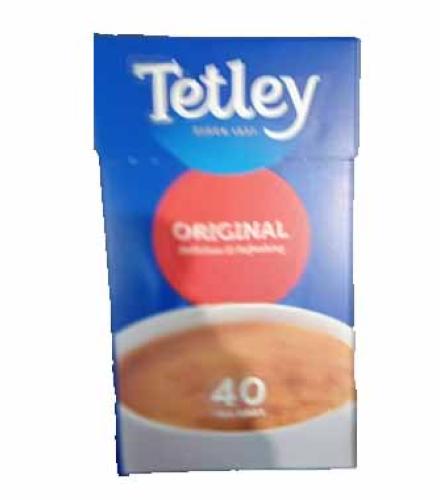 TEA  - TETLEY TEA X40 KOSHER K/P