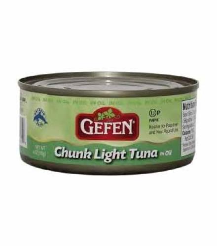 Tuna Chunk Lite In Oil 6Oz Gefen K/P