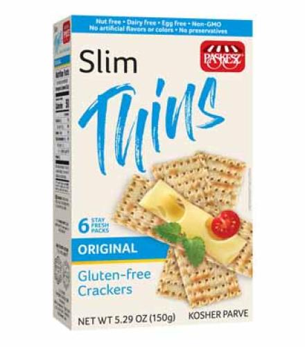 CRACKERS - SLIM THINS ORIGINAL PASKESZ G/F 150G K/P