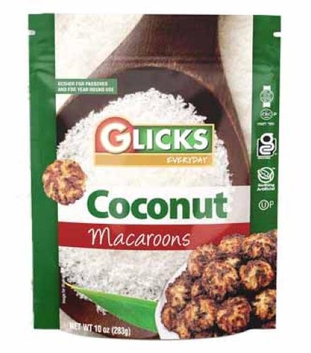 COOKIES - COCONUT MACAROONS GLICKS 10 OZ K/P