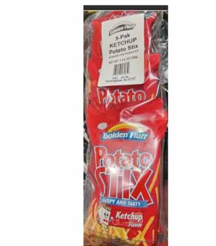 Chips - POTATO STIX KETCHUP X5 G/F K/P