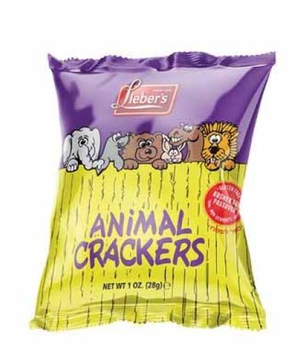 CRACKERS - ANIMAL CRACKERS LIEBER'S 28G K/P