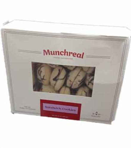 COOKIES - MUNCHREAL SANDWICH COOKIES 10 OZ K/P