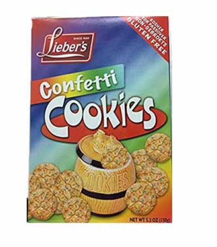 COOKIES - Lieber's Confetti Cookies 150g K/P
