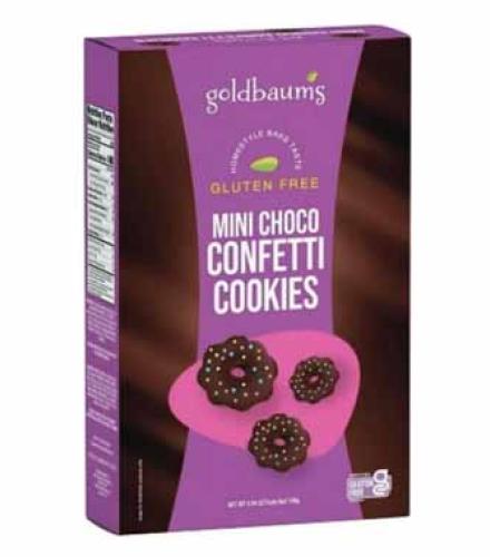 Cookies - Mini Choco Confetti Cookies Goldbaum’s 140 g K/P
