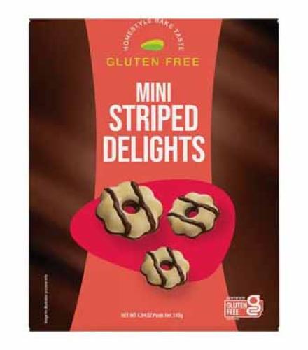 COOKIES - Goldbaums Mini Striped Delights 140g K/P