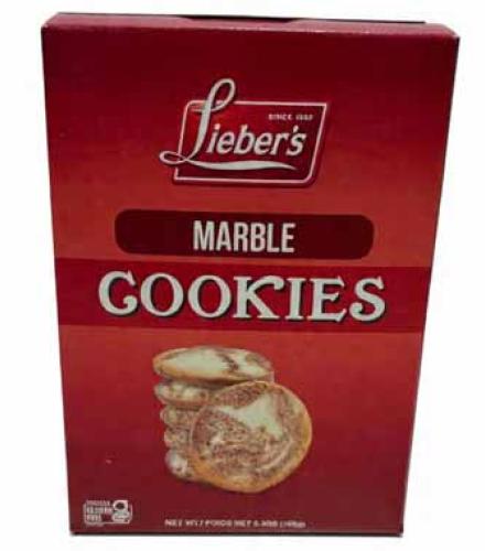 cookies - MARBLE COOKIES LIEBERS 5.3 OZ k/p
