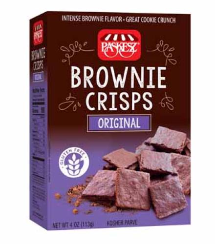COOKIES - BROWNIE CRISPS ORIGINAL PASKESZ 113G K/P
