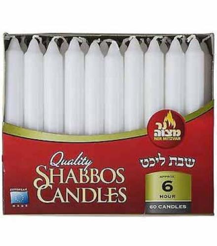 Candle - CANDLES 6 hours Ner mitzvah X 60 K/P