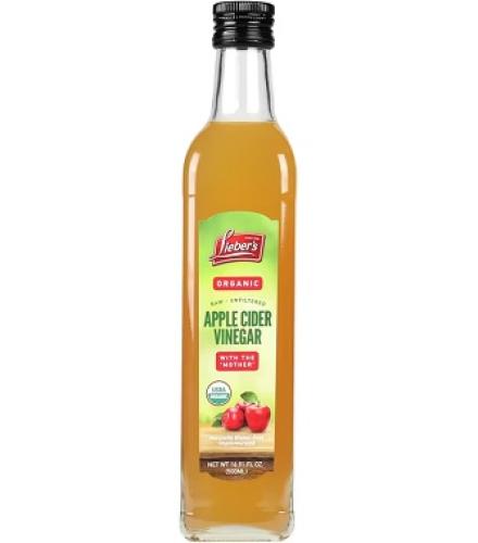 Lieber's Organic Apple Cider Vinegar 16.9 fl oz 500ml