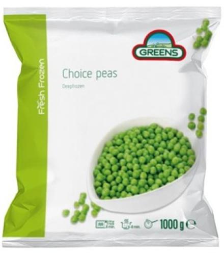 GREENS CHOICE PEAS 1KG