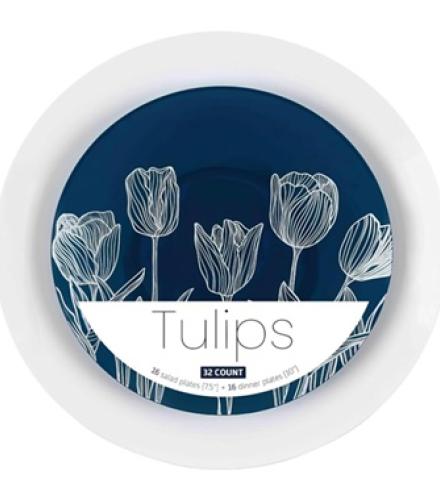 TULIP COMBO NAVY WHITE