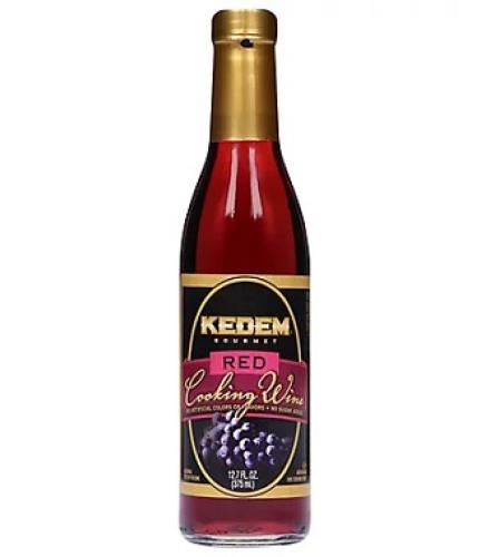 Simple Cooking Wine - Kedem Cooking Wine Red No sugar added Gluten Free Kosher for Passover 12.7Oz K/P