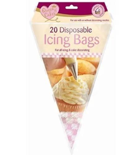 Queen Of Cakes 20 Disposable Icing Bags