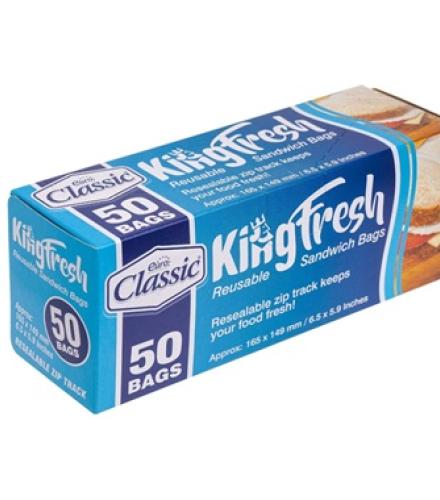 KING SANDWICH BAGS X50