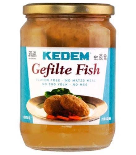 GEFILTE FISH KEDEM 24 OZ K/P