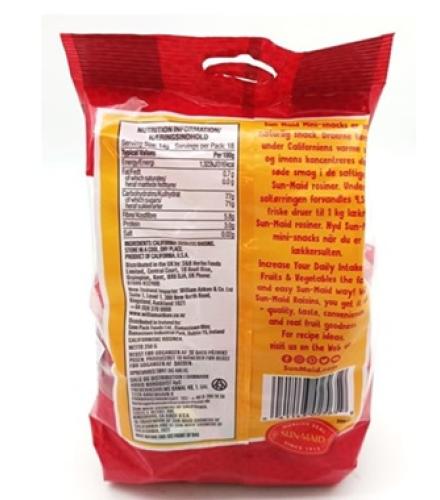 Snacks - Sun-Maid Raisin Mini Snacks K/P