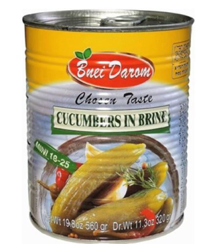 Pickled - CUCUMBER In Brine 18-25 B/D K/P