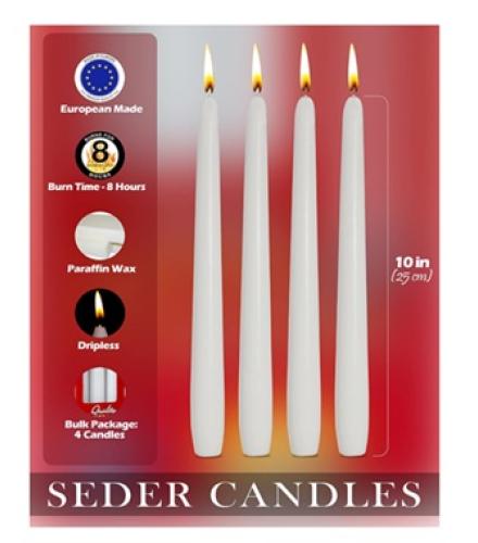 Candle -  8 HOUR SEDER MA-NISHTANA CANDLES N/M K/P