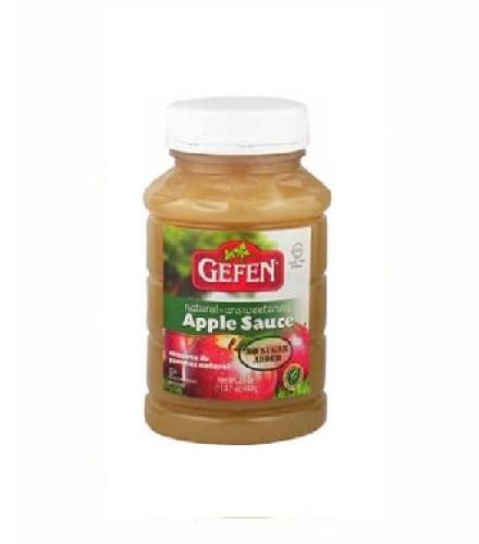 Apple Sauce - Gefen Natural Unsweetened  652G K/P