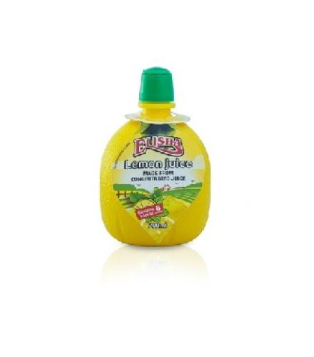 Juice - ELISHA LEMON JUICE 200ML