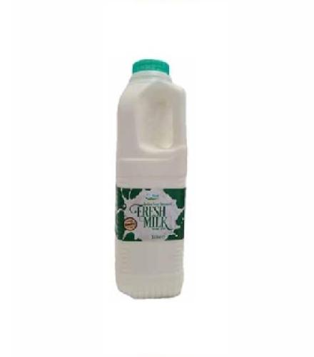 MILK - Kosher Semi-Skimmed Milk - Poly Bottle (1 Litre) K/P