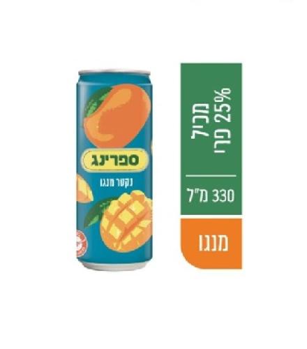 Juice - SPRING  MANGO NECTAR 330ML K/P