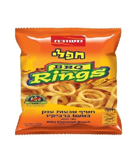 Snacks - MESHUBACH BBQ RINGS 65GR
