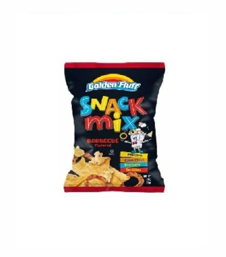 Snacks - Golden Fluff BBQ Snack Mix 1 oz