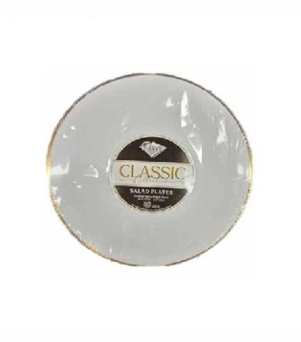 PLATES - DECOR CLASSIC SALAD PLATES 7 INCH 10 UNIT K/P