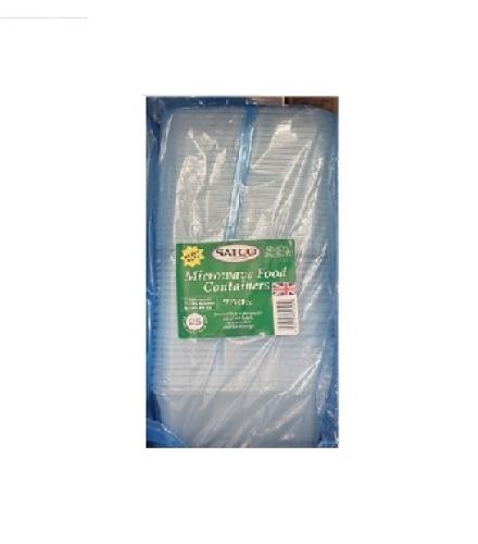 Plastic containers - SATCO 750CC X25