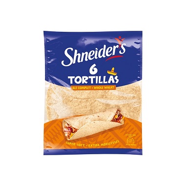 SHN. TORTILLA WRAPS W/W