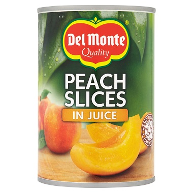 Del Monte Quality Peach Slices in Juice 415g