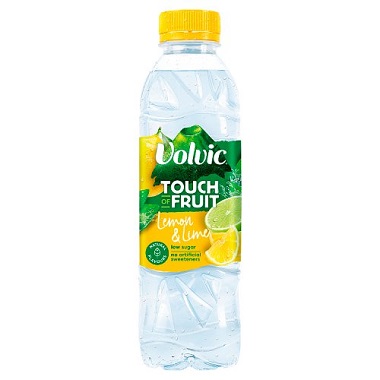 Volvic Touch of Fruit Lemon & Lime flavoured water 500ml